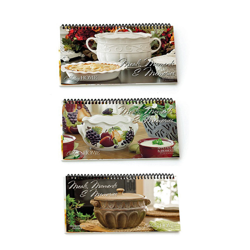 Celebrating Home Bean Pot Recipe Cookbooks - Set Of 3